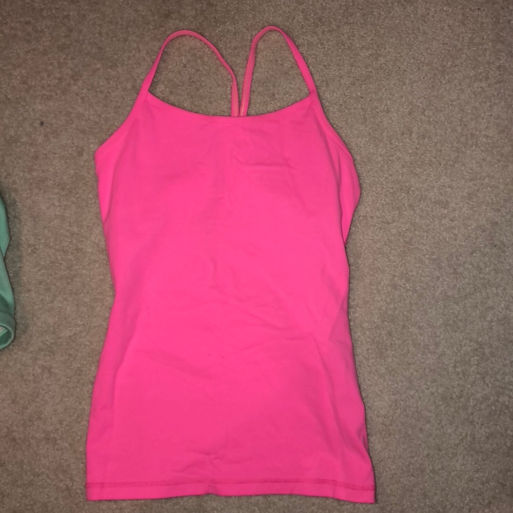 Pink ivivva tank top